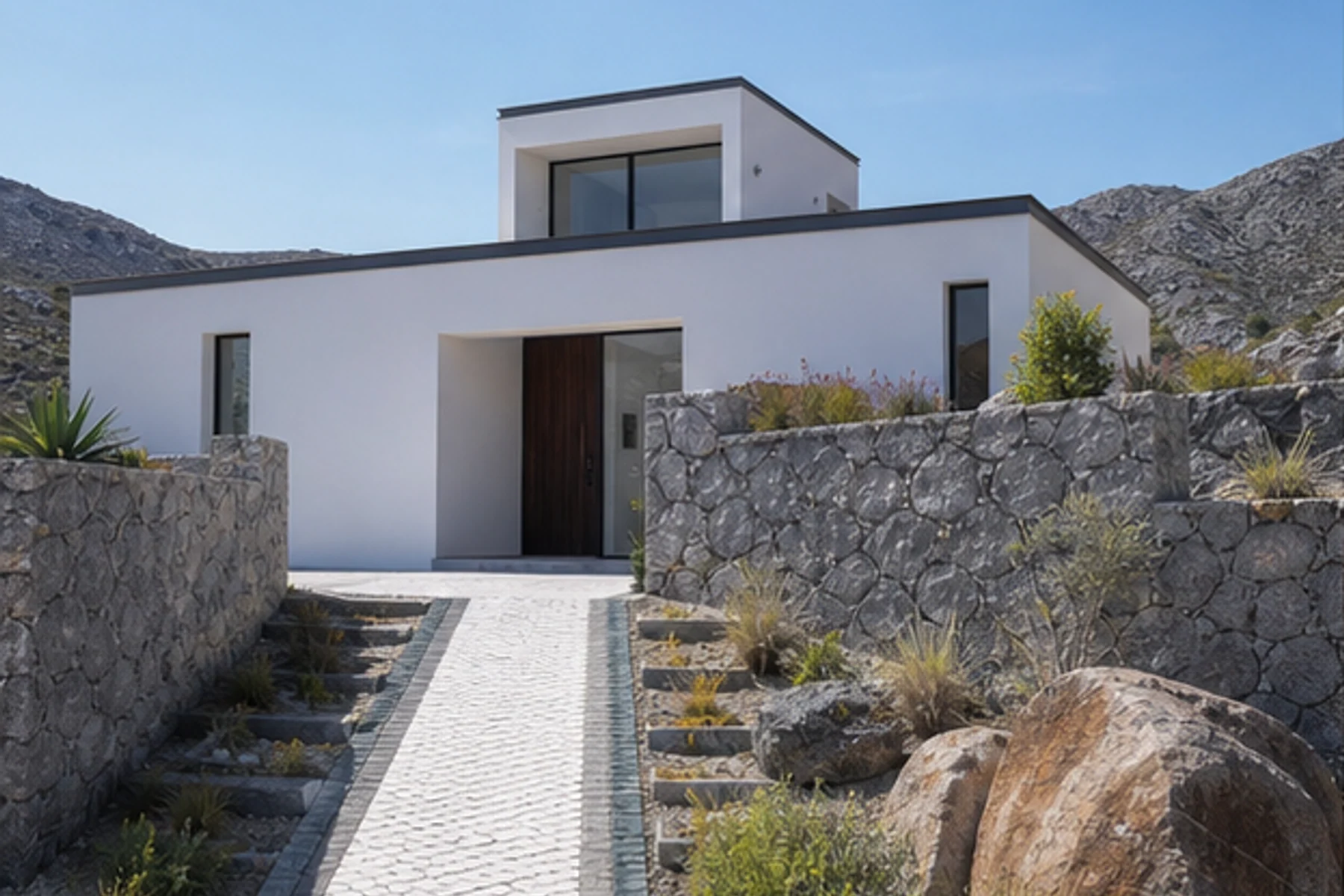 Villa Altura, ingresso