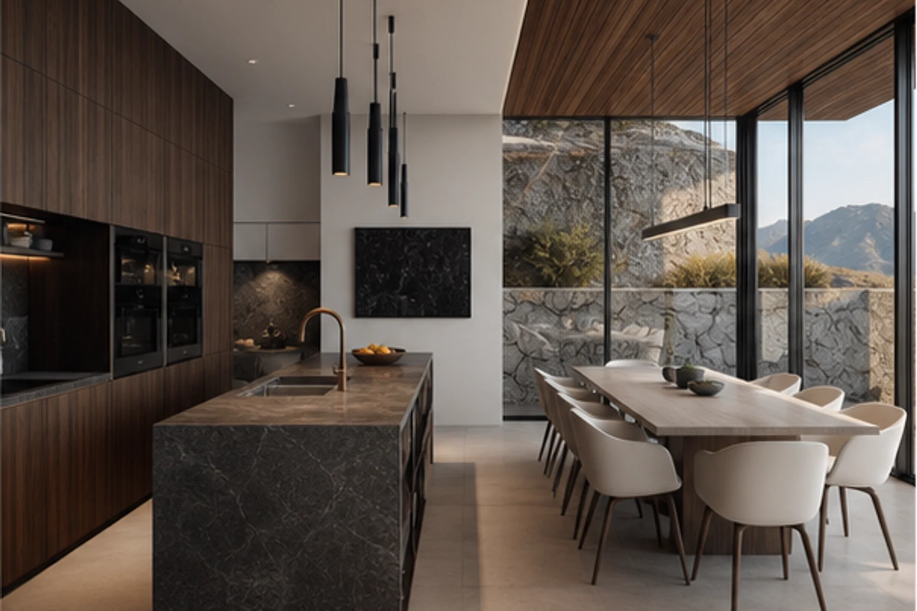 Villa Altura, cucina e pranzo