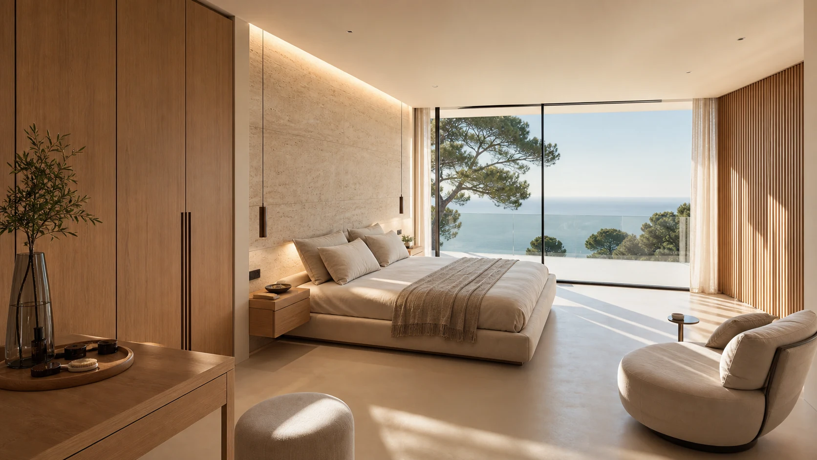 Suite master con vista mare