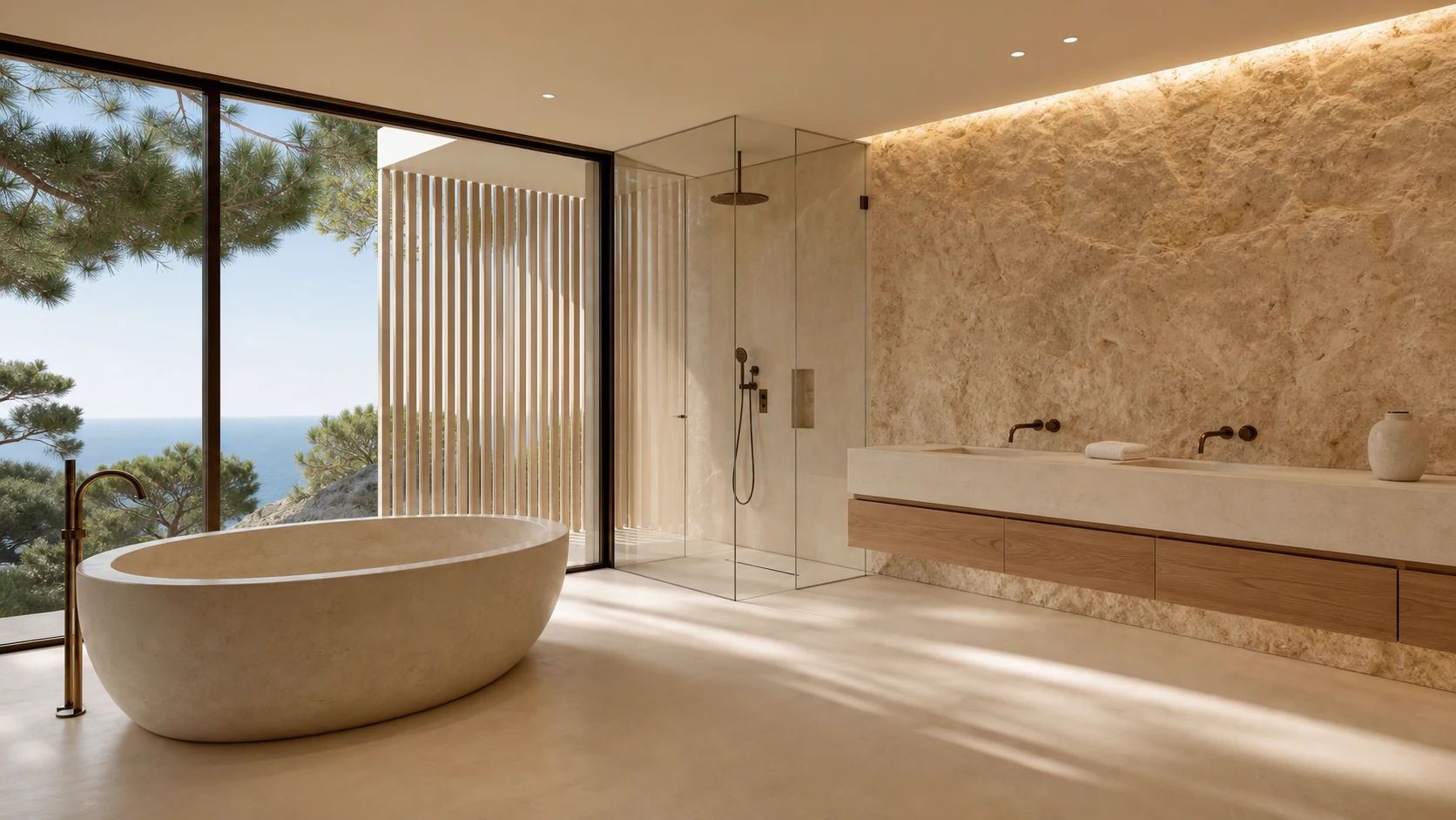 Bagno padronale spa di Villa Orizzonte