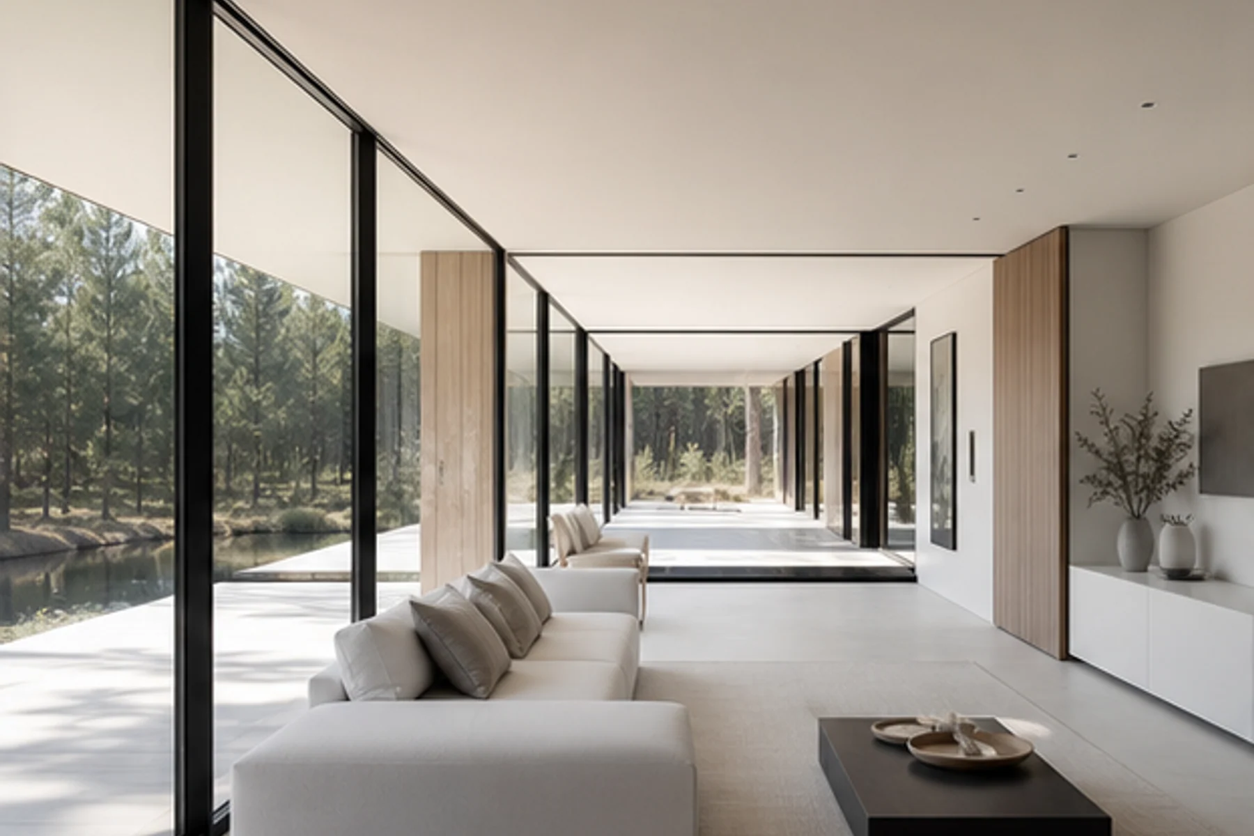 Villa Radura, soggiorno