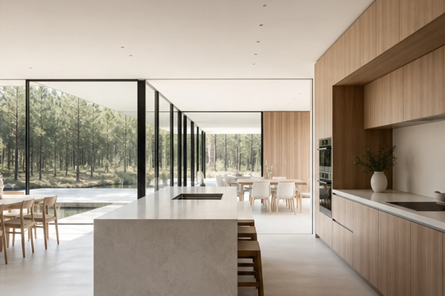 Villa Radura, cucina e pranzo