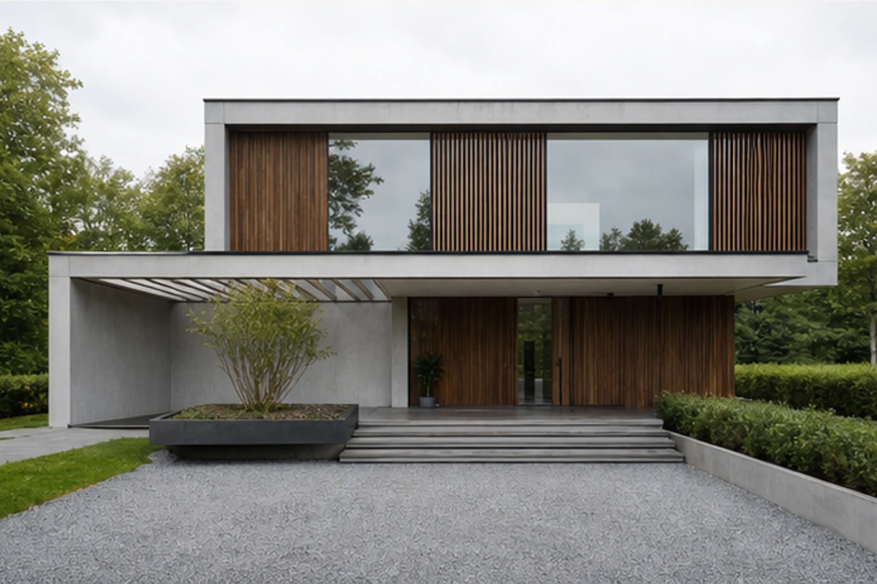 Villa Selva, ingresso