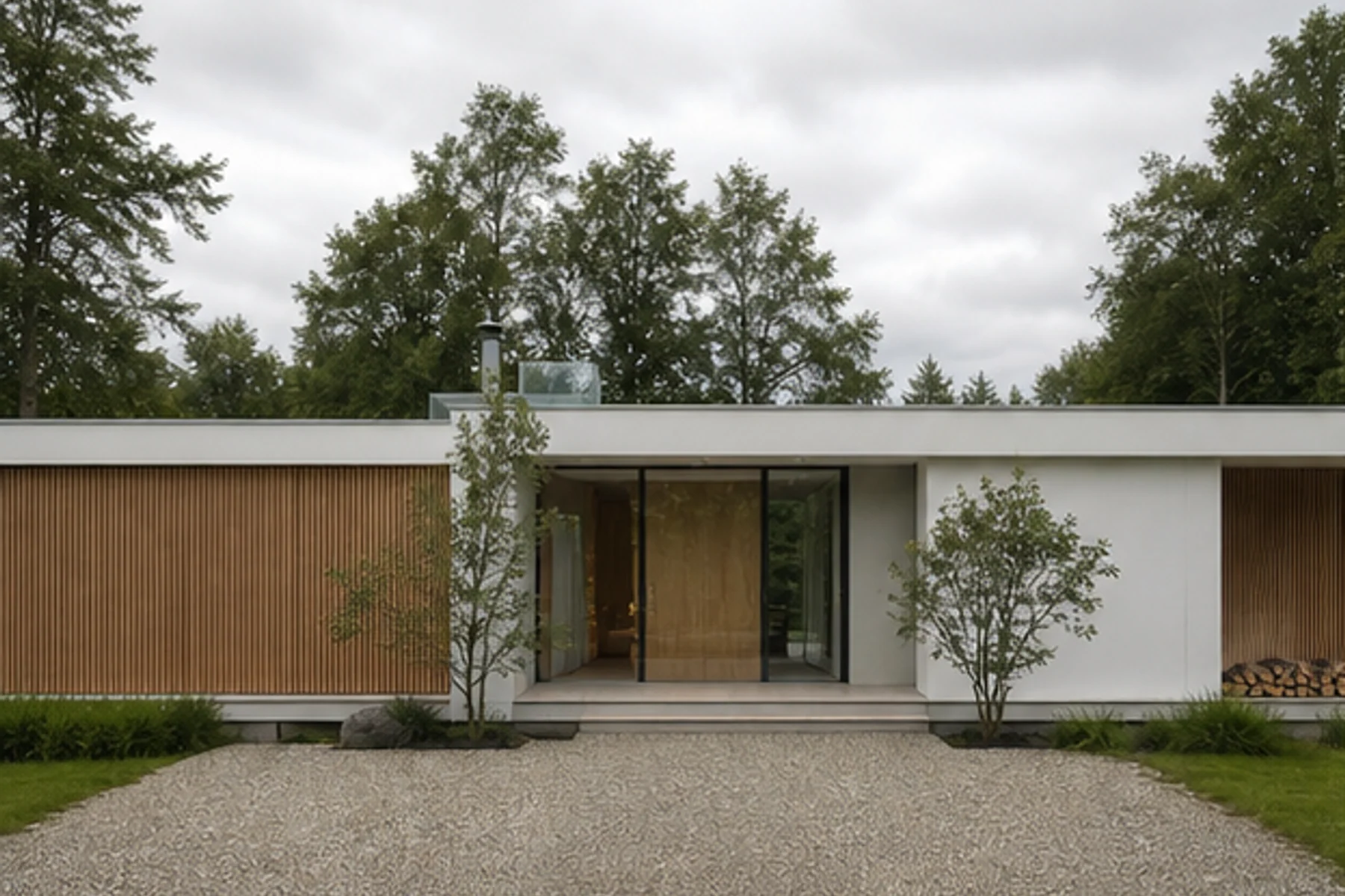 Villa Specchio, ingresso