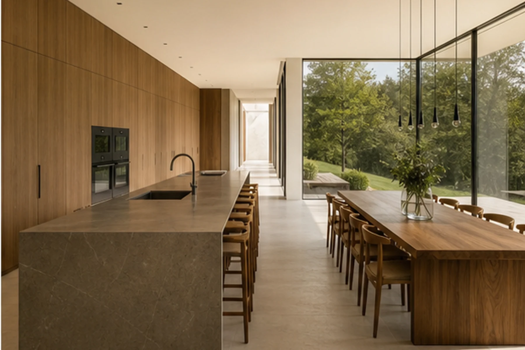 Villa Specchio, cucina e pranzo