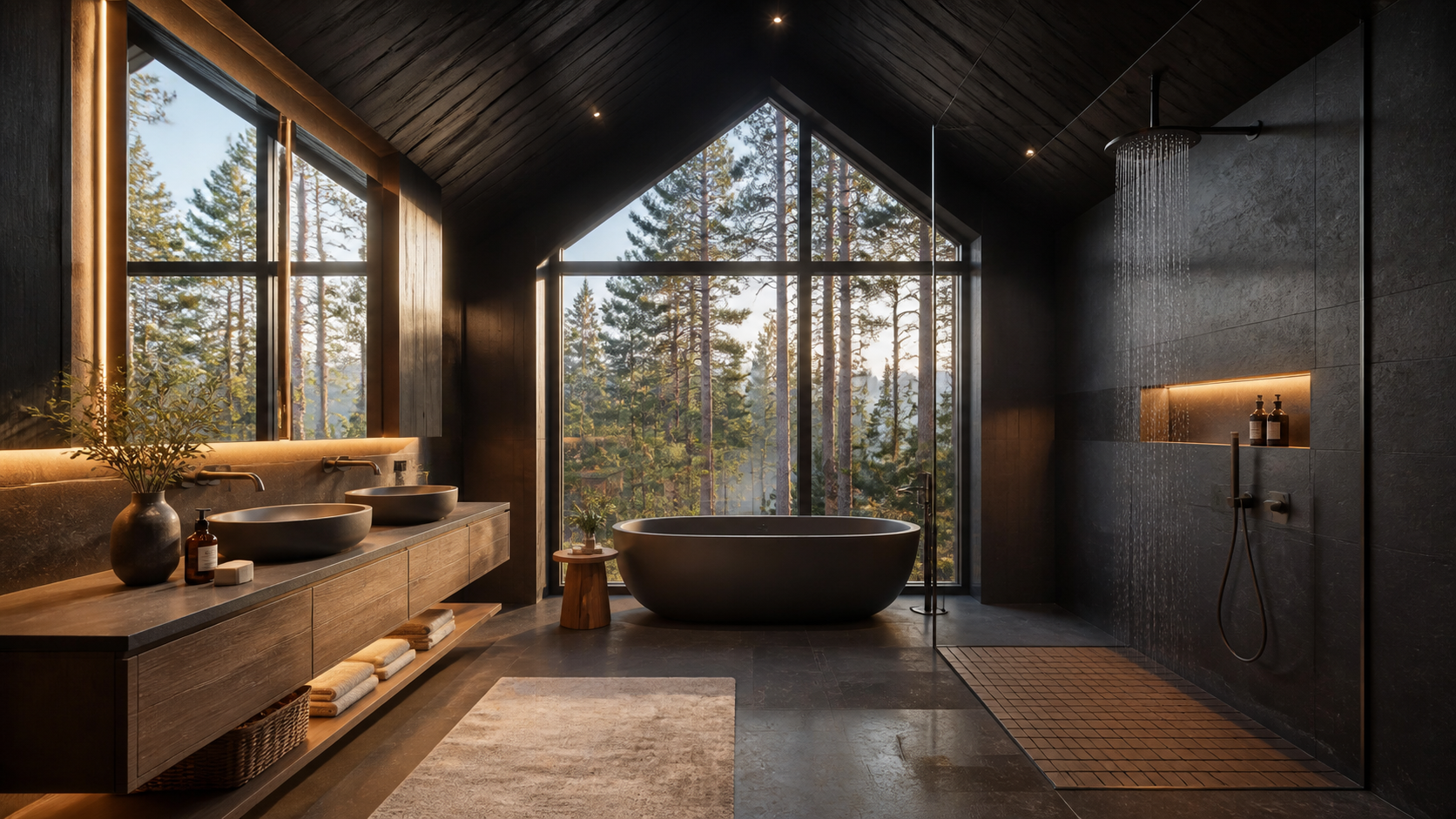 Bagno wellness di Villa Pino Alto