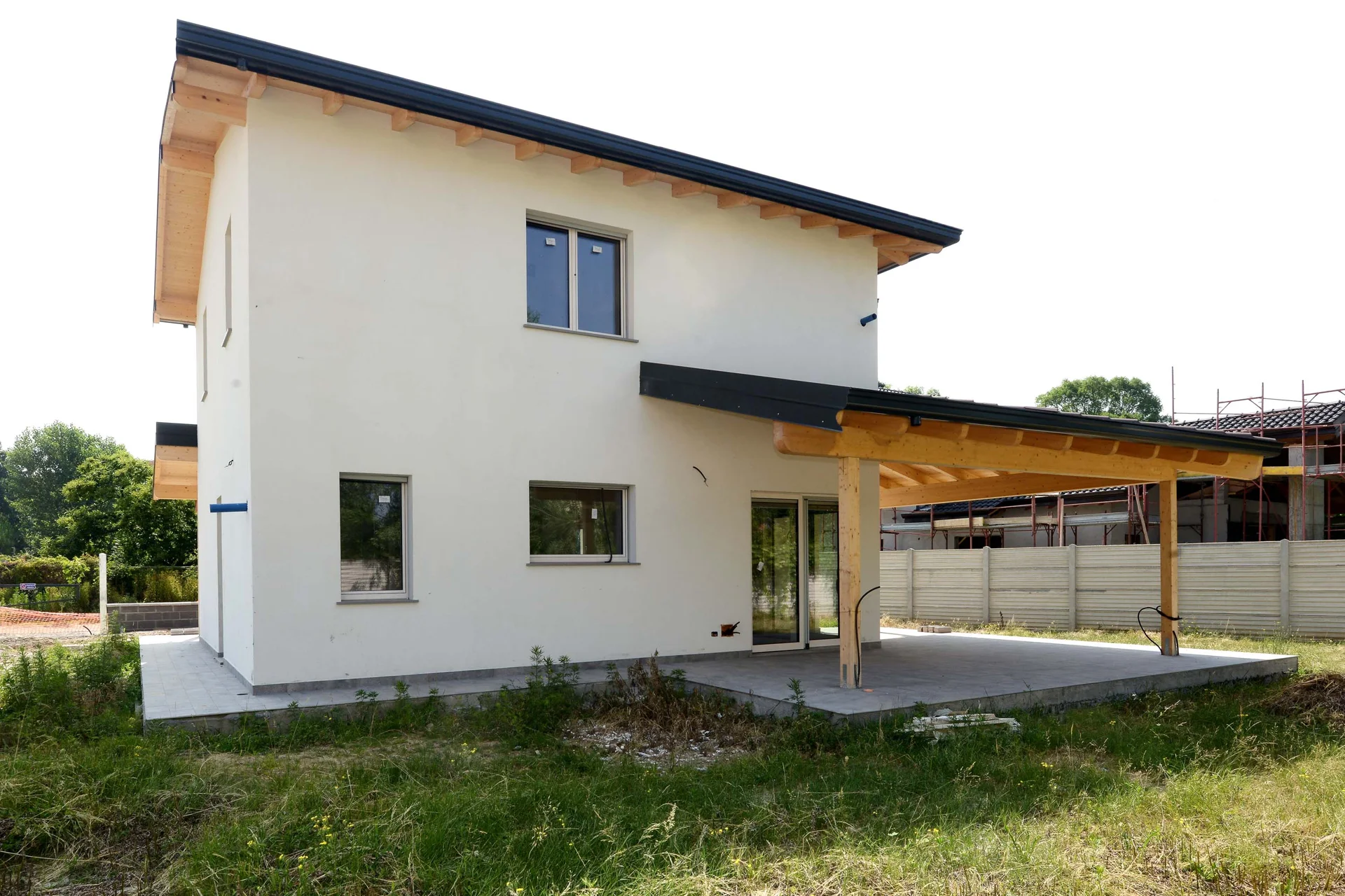 Cantiere in Lombardia — fotografia 02