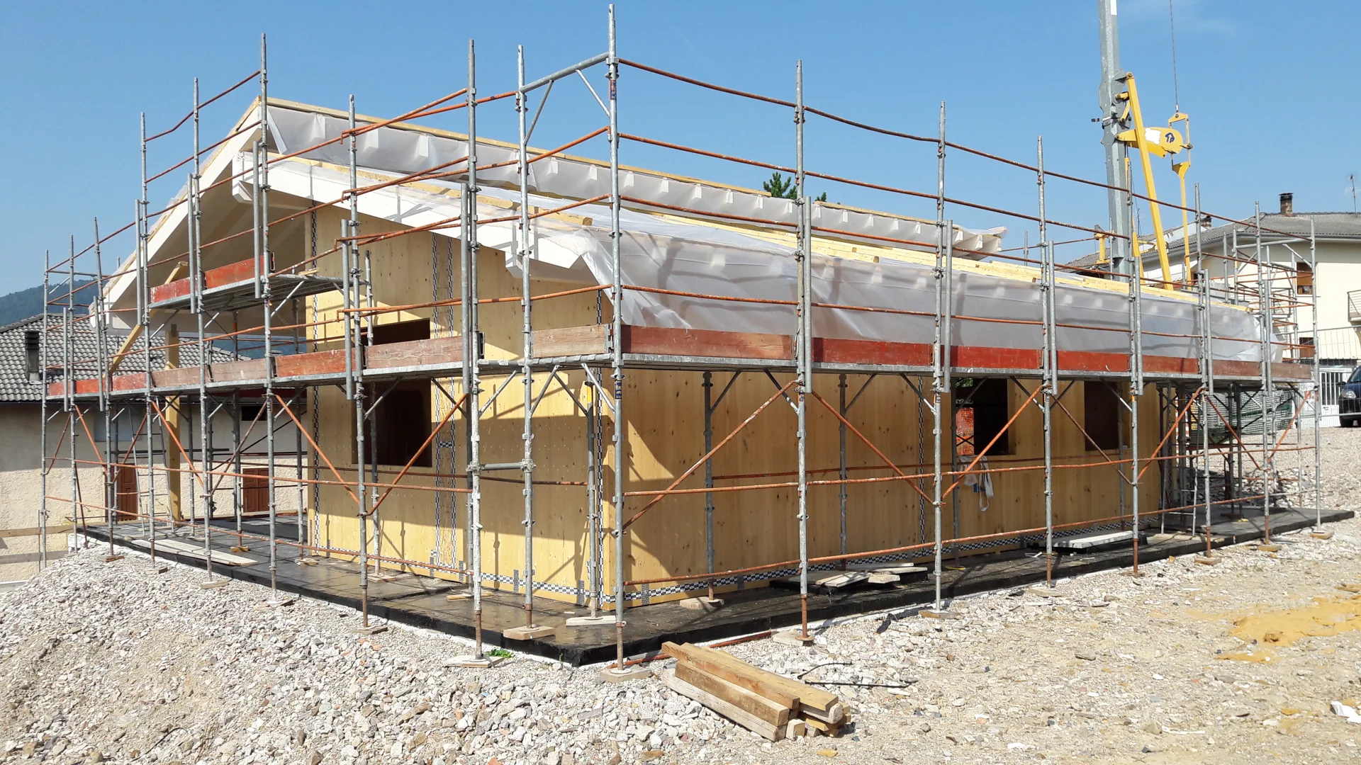 Cantiere in Trentino-Alto Adige