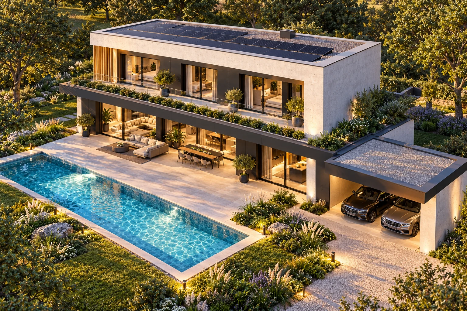 Villa Cornice Signature - Vista aerea